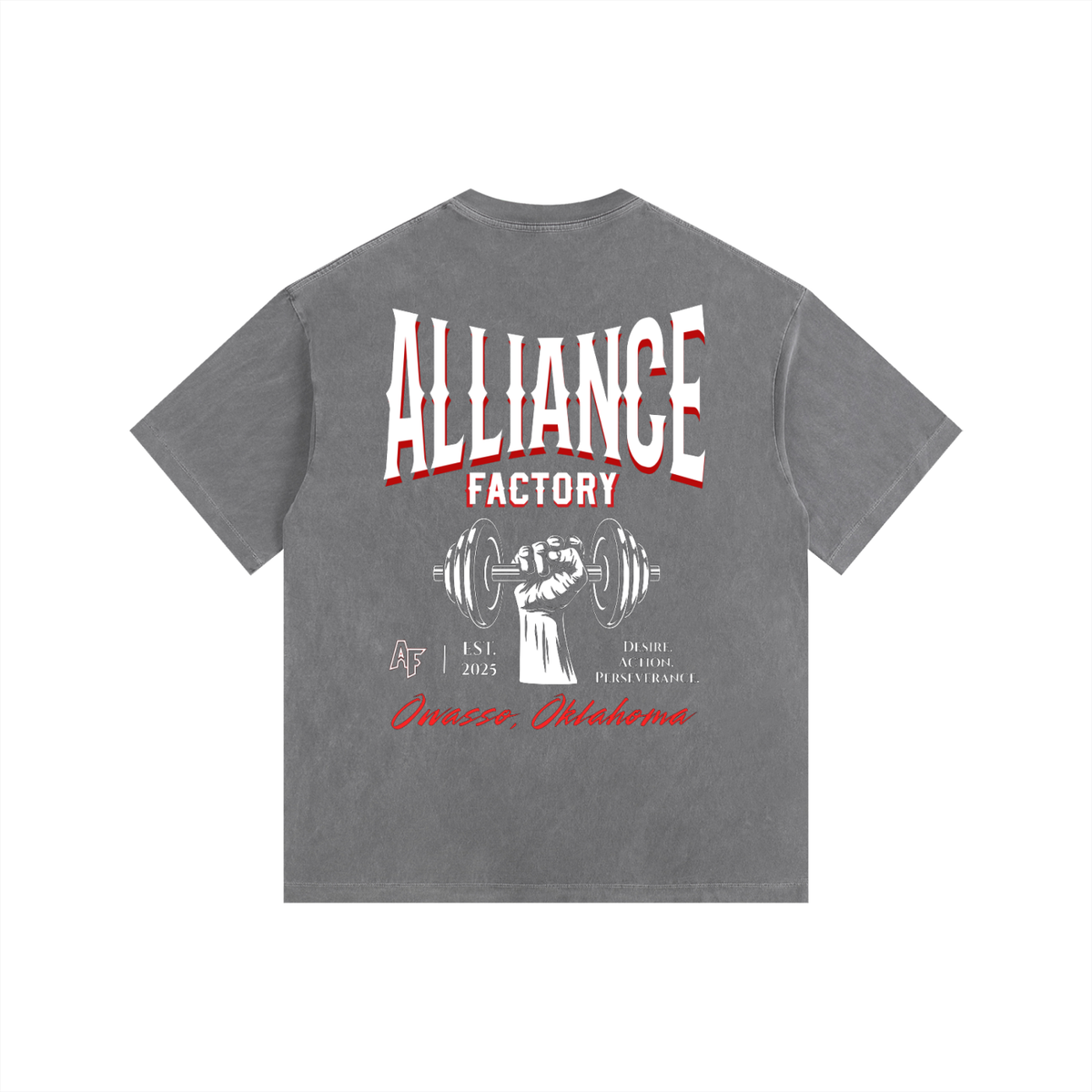 Vintage Washed Oversized Cotton T-Shirt