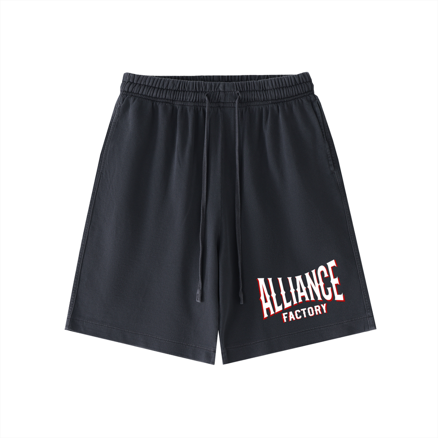 Vintage Wash Cotton Shorts
