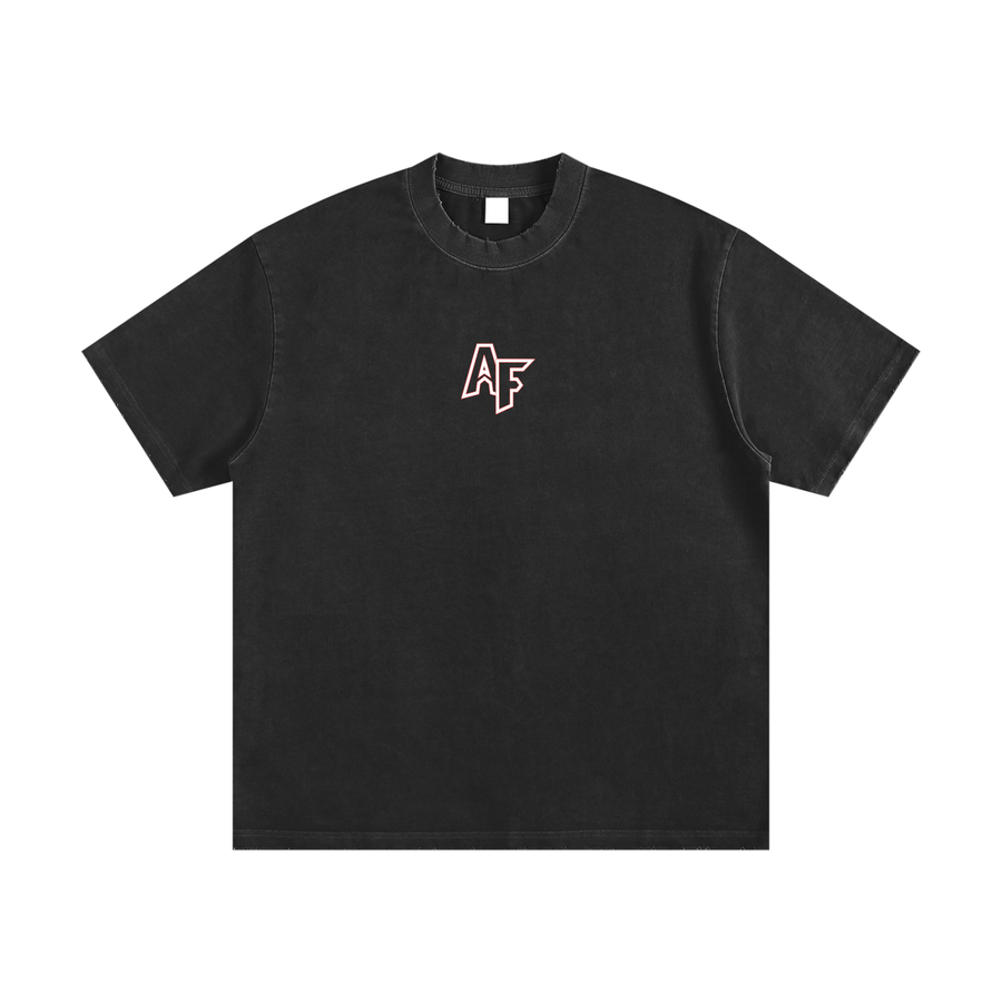AF Heavyweight Vintage Washed Frayed T-Shirt