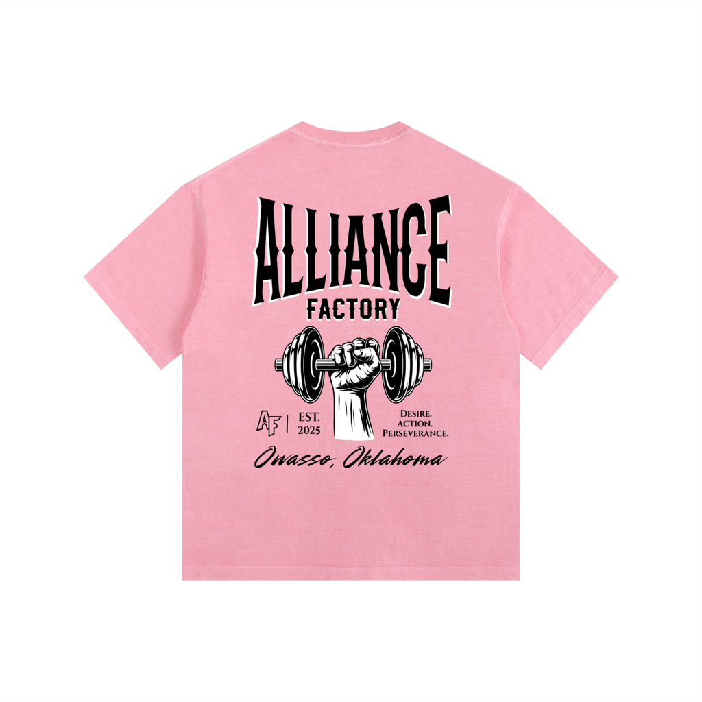 Vintage Washed Oversized Cotton T-Shirt